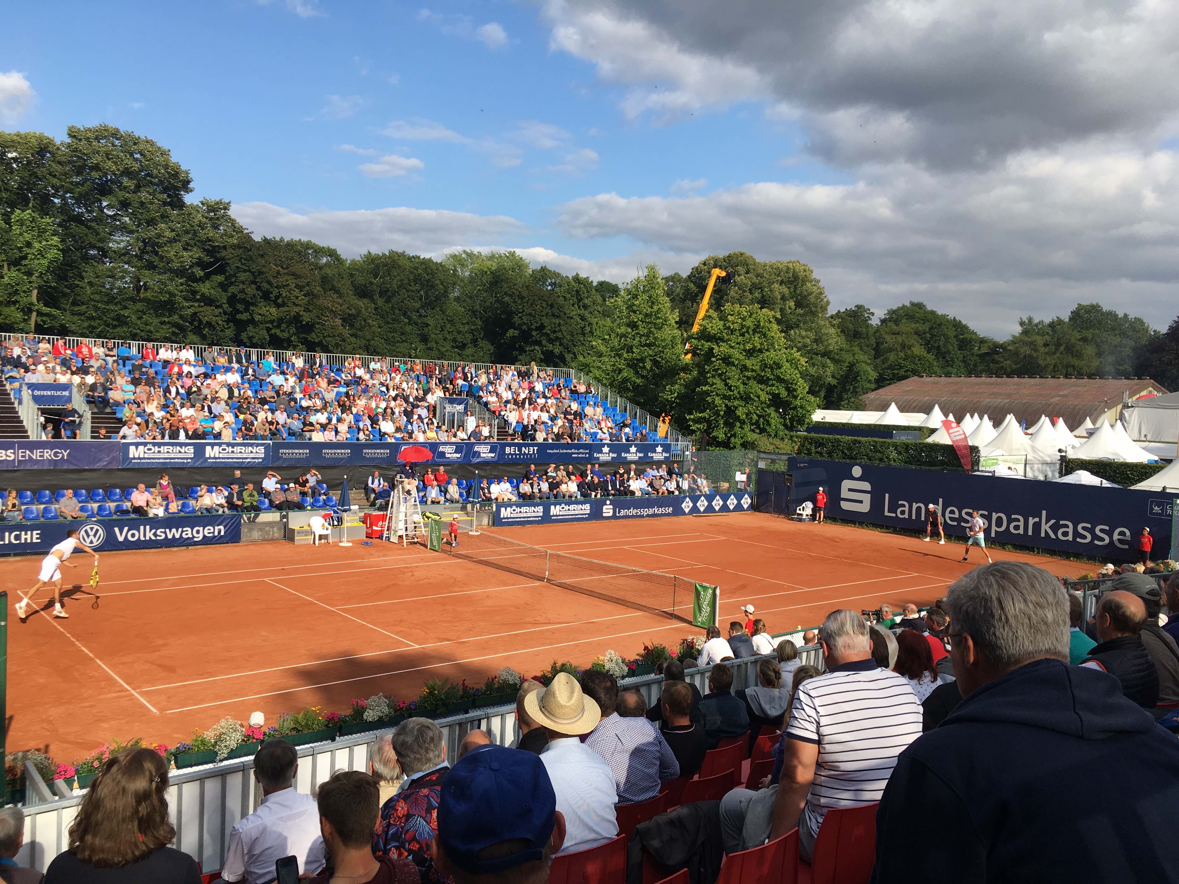 Profitennis hautnah erleben - Gemeinsamer Ausflug zum ATP Challenger Turnier nach Braunschweig