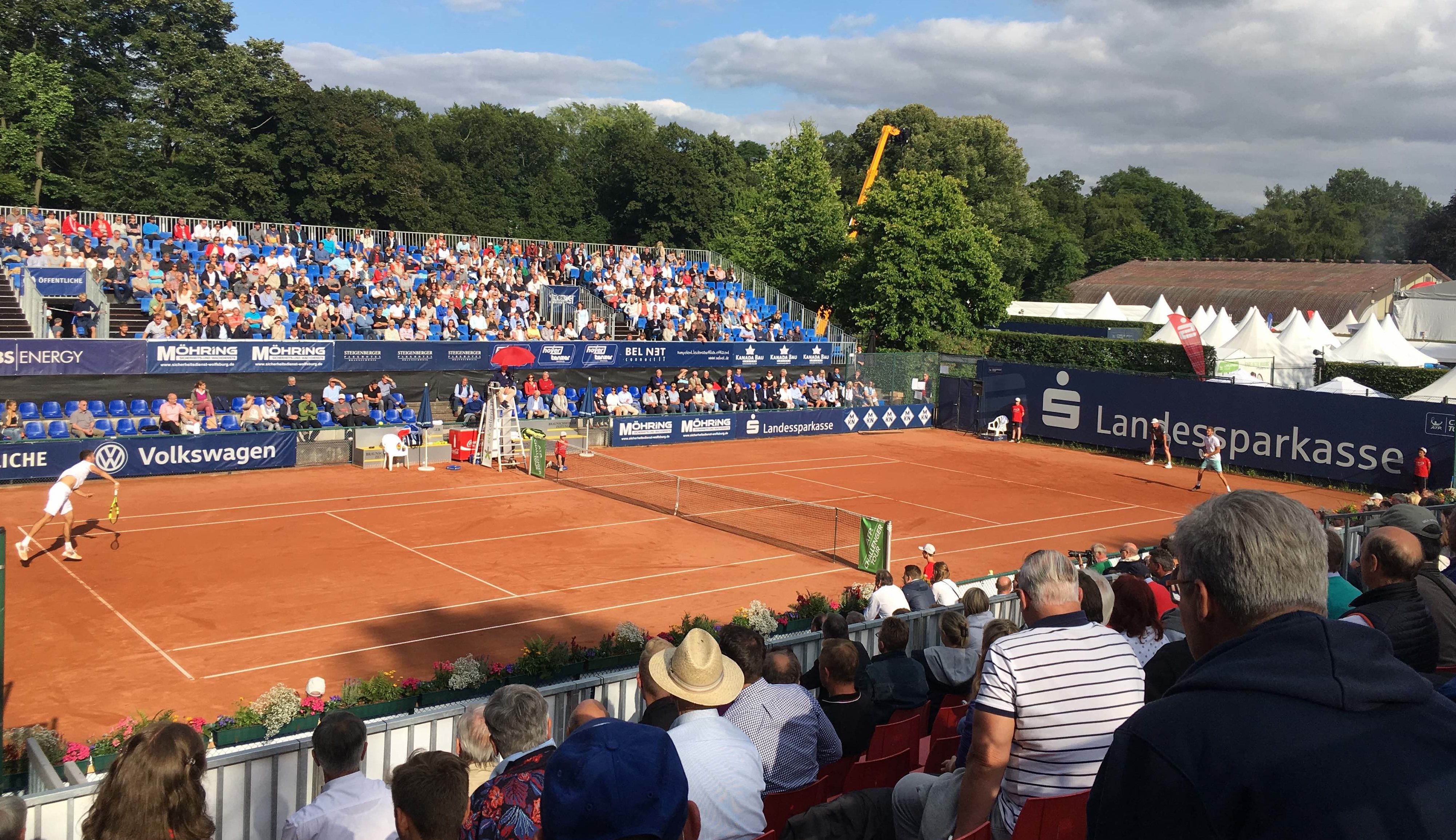 Profitennis hautnah erleben - Gemeinsamer Ausflug zum ATP Challenger Turnier nach Braunschweig