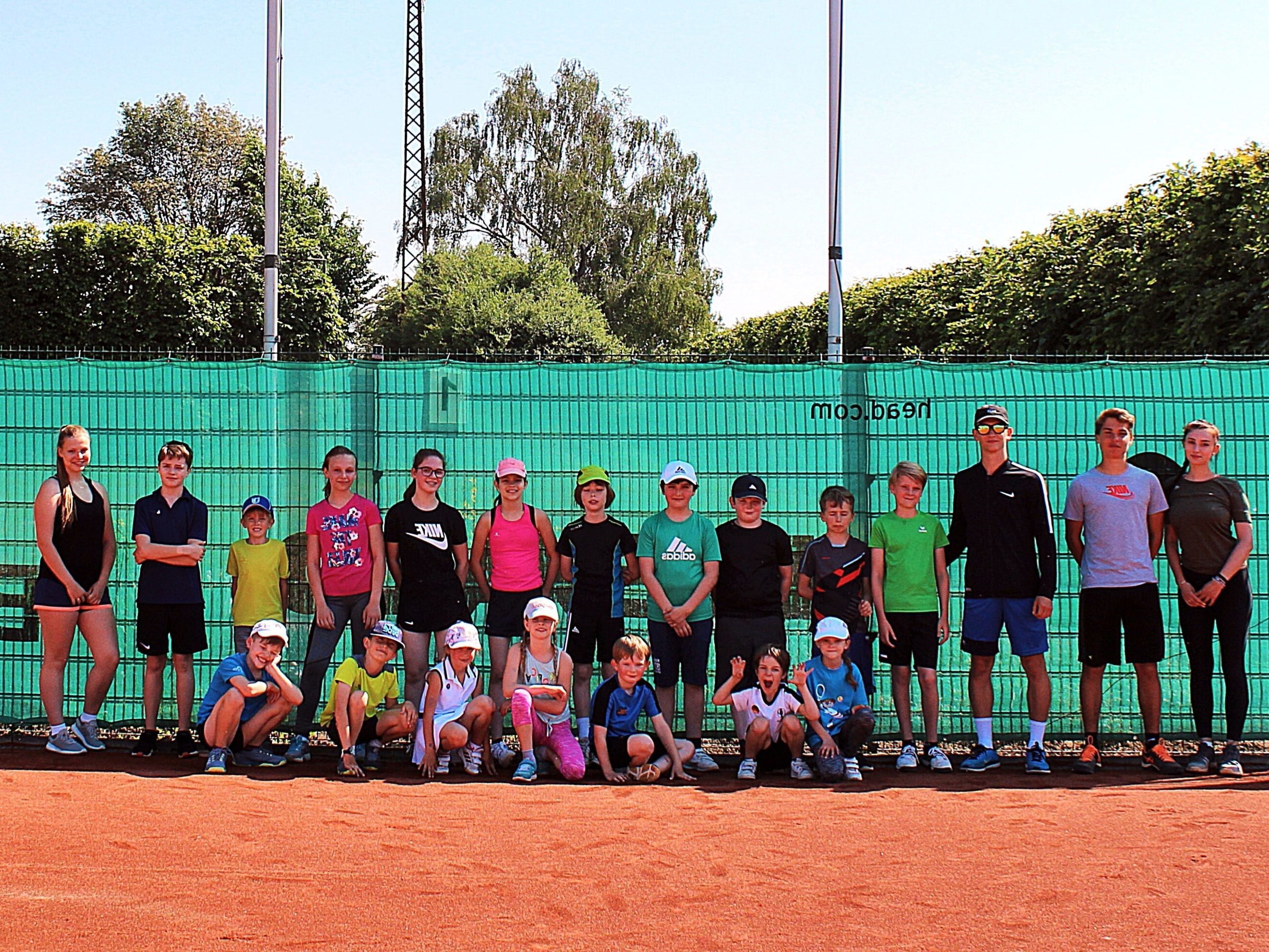 Tenniscamp in den Pfingstferien sorgt für Spaß und Begeisterung auf der Anlage des 1. TCM