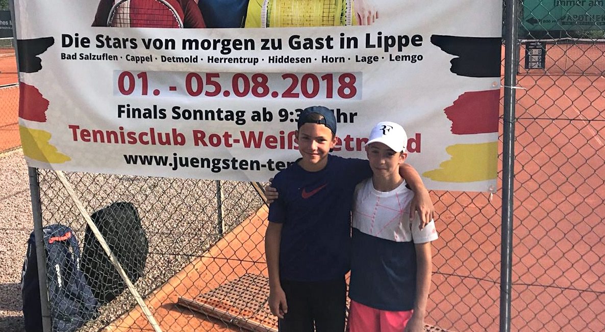 Emilio, Hannes und Felix aus Junior-Team beim Nationalen Deutschen Jüngsten-Turnier in Lemgo aktiv