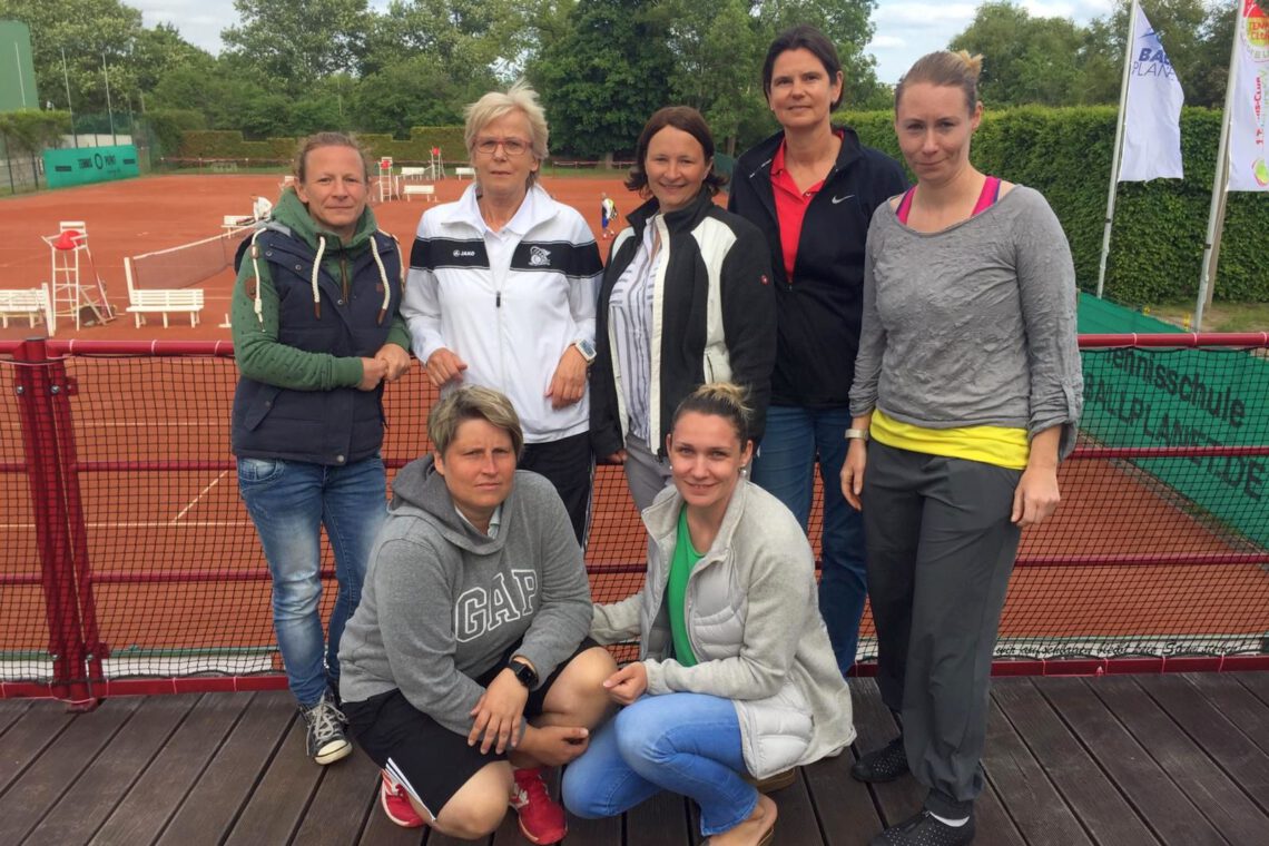 Damen 30 vom 1. TC Magdeburg siegen in der Ostliga gegen Biederitzer TC