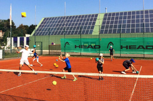 Über 90 Teilnehmer aller Altersgruppen genossen die erfolgreichen Ballplanet-Sommercamps auf der Tennisanlage des 1. TC Magdeburg