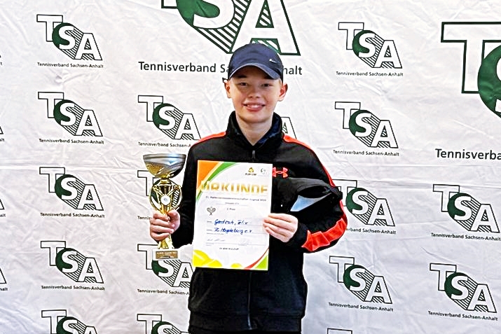 Landesmeisterschaften Sachsen-Anhalt in der Jugend u14 und 18 mit 1. TCM auf den vorderen Plätzen.